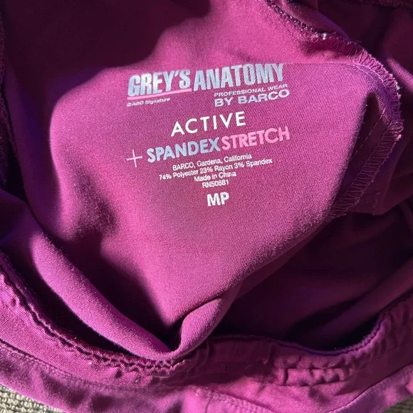 Grey’s Anatomy Active Spandex Stretch Scrub Pants - Picture 7 of 7